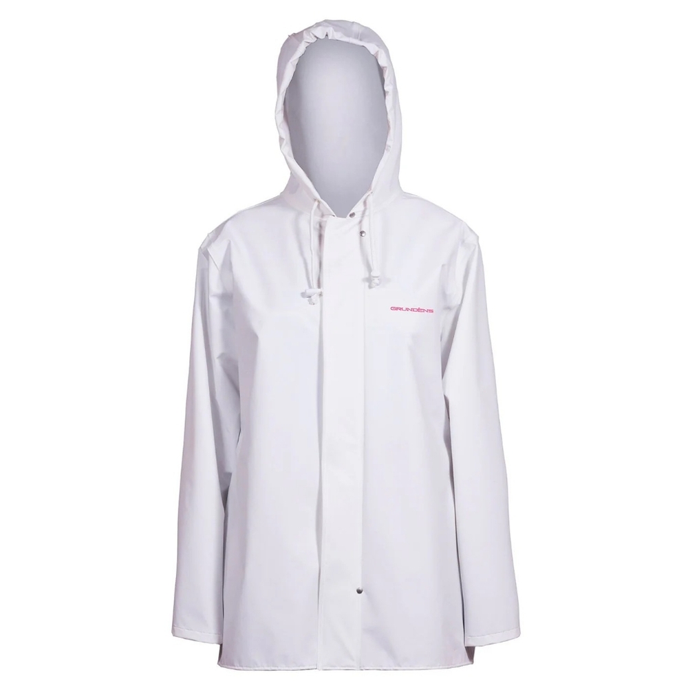 Grunders 2XL  women's Petrus 88 Jacket white XXL NWT raincoat 4 way stretch